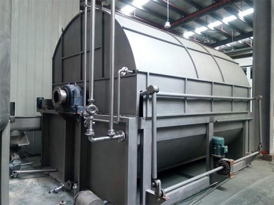 Precoat discharge rotary filtre vapè tambè